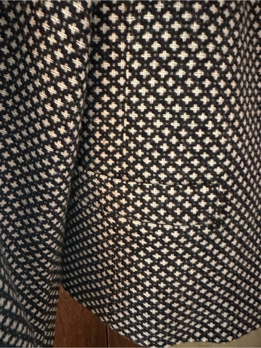 Banana Republic Black & White Cropped Jacket Size 4 Work Office Event Evening - Picture 5 of 11